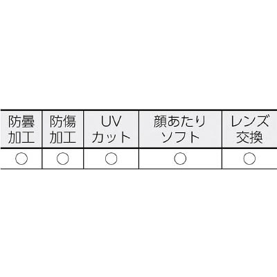 ■ＵＶＥＸ　安全ゴーグル（シリコンバンド）　X9302SIOR X9302SIOR
