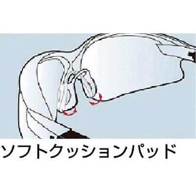 ■ミドリ安全(Midori Anzen) 　二眼型　保護メガネ　MP821 MP821