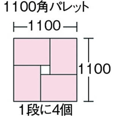 ■ヒシ　Ｓ型コンテナ　灰　S-21　GY(ｸﾞﾚｰ) S-21　GY(ｸﾞﾚｰ)