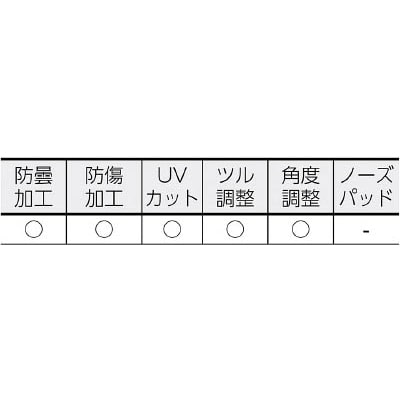 ■スワン　一眼型セーフティグラス　SN-735 CRSBLU SN-735 CRSBLU