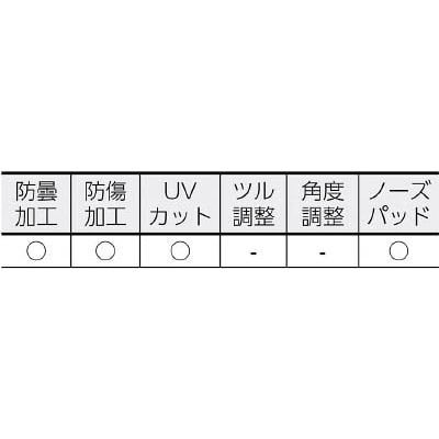 ■スワン　二眼型保護メガネ　YS-88 GRY YS-88 GRY