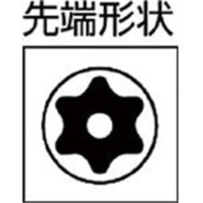 ■トラスコ中山(TRUSCO)　ヘックスローブＬ型レンチ　Ｔ２５Ｈ  THX-25 THX-25