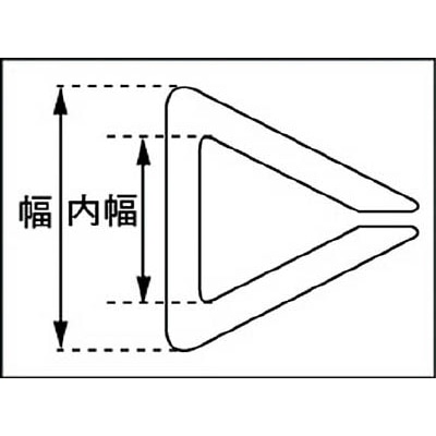 ■トラスコ中山(TRUSCO)　安心クッション　Ｈ鋼用トラ柄大　黄／黒　TAC-350HYB TAC-350HYB