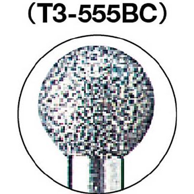 ■トラスコ中山(TRUSCO)　ＣＢＮバー　Φ６Ｘ軸３　＃１００　T3-555BC T3-555BC