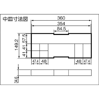 ■トラスコ中山(TRUSCO)　プロツールボックス　TTB-901 TTB-901