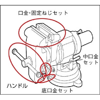 ■トラスコ中山(TRUSCO)　マルチコンビバイス　１２５ｍｍ　TMB-125 TMB-125