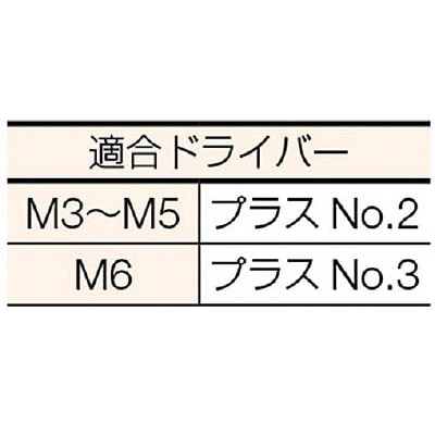 ■トラスコ中山(TRUSCO)　皿頭小ネジ　チタン　サイズＭ３Ｘ１０　１９本入  TB92-0310 TB92-0310
