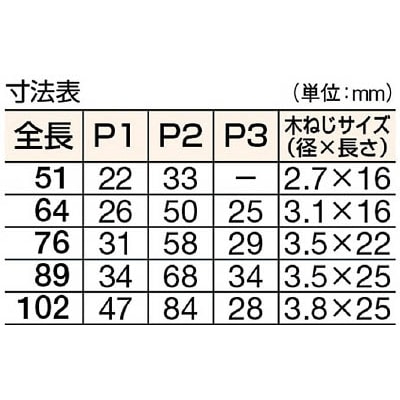 ■トラスコ中山(TRUSCO)　ステンレス製厚口蝶番　全長８９ｍｍ  ST-888-89HL  (4ｺｲﾘ ﾍｱｰﾗｲﾝ ﾋﾞｽﾂｷ) ST-888-89HL (4ｺｲﾘ ﾍｱｰﾗｲﾝ ﾋﾞｽﾂｷ)