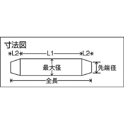 ■トラスコ中山(TRUSCO)　リーマポンチ　２０．５ｍｍ　TRMP-20.5 TRMP-20.5