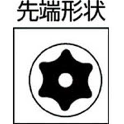 ■トラスコ中山(TRUSCO)　ヘックスローブレンチセット　ナイフ式  TNH8S TNH8S