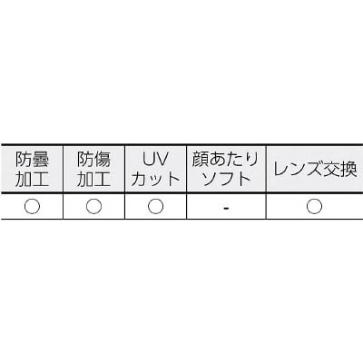 ■トラスコ中山(TRUSCO)　セーフティゴーグル　通気孔付タイプ　TSG-100 TSG-100