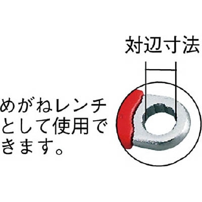 ■トラスコ中山(TRUSCO)　グリップ付モンキーレンチ　赤　３００ｍｍ　TRMG-300-R TRMG-300-R