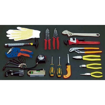 ■トラスコ中山(TRUSCO)　配管工具セット　１９点セット　TR-H18 TR-H18