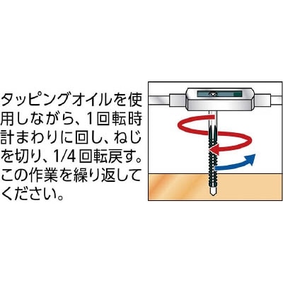 ■トラスコ中山(TRUSCO)　鉄製タップハンドル　１３ｍｍ  TH-13T TH-13T
