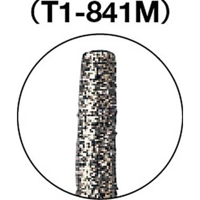■トラスコ中山(TRUSCO)　ダイヤモンドバー　Φ１．２Ｘ刃長７Ｘ軸１．６　＃１４０　T1-841M T1-841M