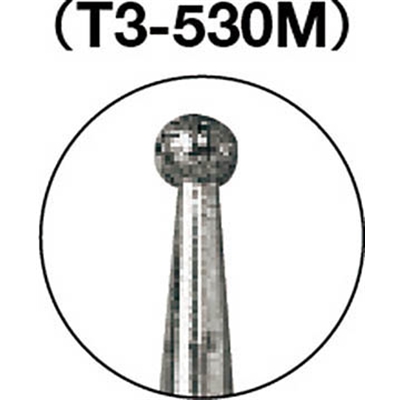 ■トラスコ中山(TRUSCO)　ダイヤモンドバー　Φ１．８Ｘ軸３　＃１４０　T3-530M T3-530M