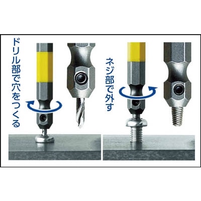 ■トラスコ中山(TRUSCO)　ネジはずし専用ネジ部品　Ｍ４～５　TNH-RS45 TNH-RS45