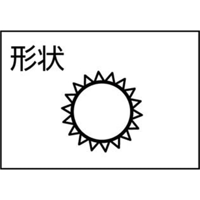 ■トラスコ中山(TRUSCO)　組ヤスリ　丸　中目　５本組サイズ　１本入　TMA005-02-1P TMA005-02-1P
