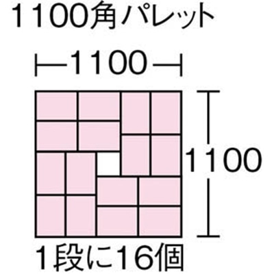 ■トラスコ中山(TRUSCO)　ＴＨＣ型コンテナ　有効内寸２４６Ｘ１６５Ｘ９６　ＯＤ　THC-04B-OD THC-04B-OD