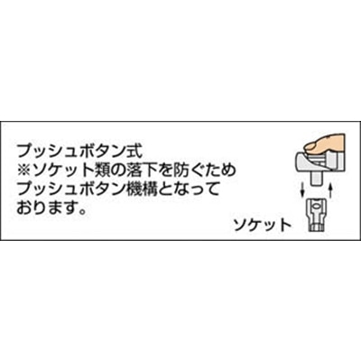 ■トラスコ中山(TRUSCO)　ラチェットハンドル　TRH2-A TRH2-A