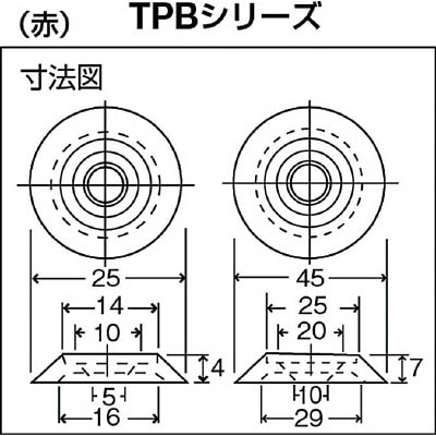 ■トラスコ中山(TRUSCO)　ポイントベース　ＮＯ．２　緑  TPB-2GN TPB-2GN