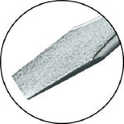 ■トラスコ中山(TRUSCO)　木柄貫通ドライバー　刃先－７　１２５ｍｍ  TWKD-7-125 TWKD-7-125