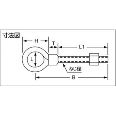 ■トラスコ中山(TRUSCO)　デンデンボルト　スチール製　Ｍ８Ｘ８０ｍｍ  TDB-0880 TDB-0880