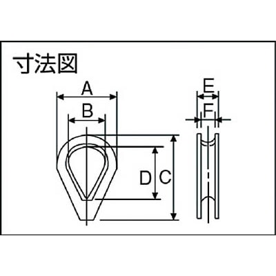 ■トラスコ中山(TRUSCO)　シンブル　スチール製　６ｍｍ用  TSP-006 TSP-006