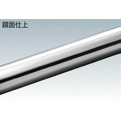 ■トラスコ中山(TRUSCO)　セーフティーバー　ステン・鏡面仕上　Φ２５ＸＰ５００ＸＨ７５  TSB25-500K  (ｷｮｳﾒﾝ) TSB25-500K (ｷｮｳﾒﾝ)