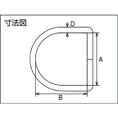 ■トラスコ中山(TRUSCO)　Ｄリンク　ステンレス製　５Ｘ４０ｍｍ　２個入  TDL-5-40 TDL-5-40