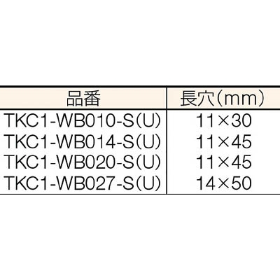 ■トラスコ中山(TRUSCO)　配管支持用チャンネルブラケット　１００型　スチール　Ｌ１００  TKC1-WB010-U  (ﾕﾆｸﾛﾒｯｷ) TKC1-WB010-U (ﾕﾆｸﾛﾒｯｷ)