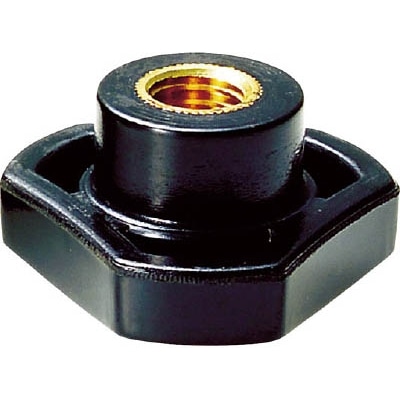 ■トラスコ中山(TRUSCO)　スリーロブノブナット　Φ３１　Ｍ６  TKN2-M6 TKN2-M6