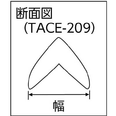 ■トラスコ中山(TRUSCO)　コーナーエコクッションＳ　イエロー　２０ｍｍＸ９００ｍｍ　TACE209Y TACE209Y