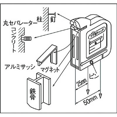 ■トラスコ中山(TRUSCO)　下げ振り単体　重量１００ｇ　胴径Φ３０　全長６２ｍｍ  TPB-100  (100G) TPB-100 (100G)