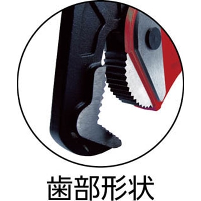 ■トラスコ中山(TRUSCO)　ラピッドパイプレンチ（スチール製）　２５０ｍｍ　TPWR-250ST TPWR-250ST