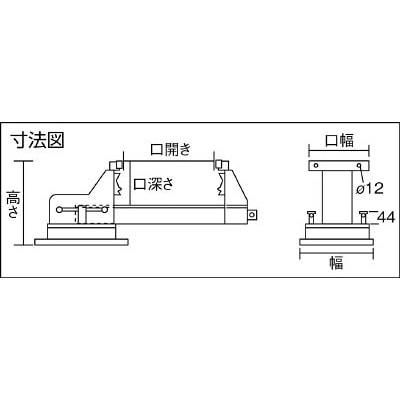 ■トラスコ中山(TRUSCO)　ステンレスバイス（回転台付タイプ）　TSUBR-100 TSUBR-100