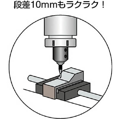 ■トラスコ中山(TRUSCO)　ラインマスター硬質焼入タイプ　芯径６ｍｍ　先端角度９０゜　L32-130 L32-130