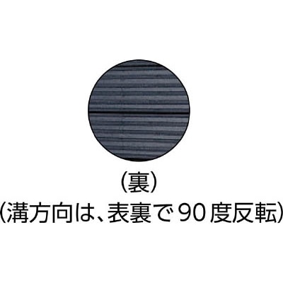 ■トラスコ中山(TRUSCO)　防振パット　耐熱・耐油性　１０Ｘ１００Ｘ１００　OHS-10-100CR OHS-10-100CR