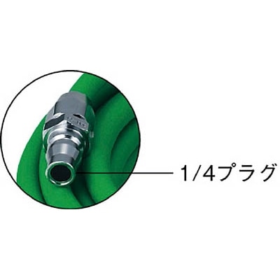 ■トラスコ中山(TRUSCO)　軽量やわらかホース　６．５Ｘ１０．０　２０ｍ　TKYH-20 TKYH-20