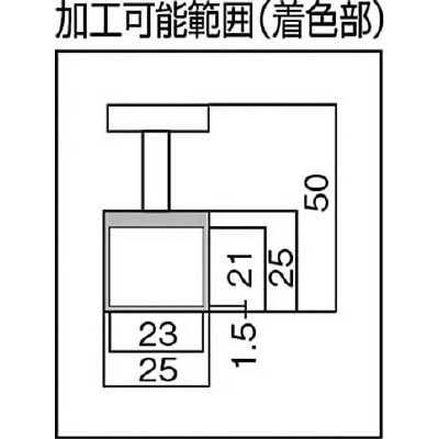 ■トラスコ中山(TRUSCO)　マグネットホルダ　吸着力１１０Ｎ　NH-0025R NH-0025R