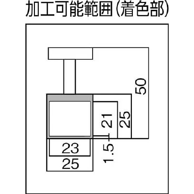 ■トラスコ中山(TRUSCO)　マグネットホルダ　吸着力１１０Ｎ　NH-0025R NH-0025R