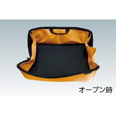 ■トラスコ中山(TRUSCO)　大開口布製工具ケース　オレンジ　４２０ｍｍ　TDTC-420-OR TDTC-420-OR