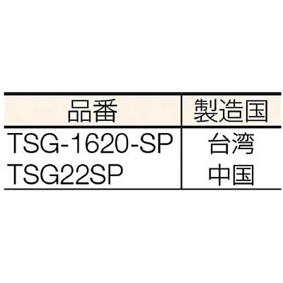 ■トラスコ中山(TRUSCO)　ゴーグル型保護メガネ用スペアレンズ　ＴＳＧ１６・２０用　TSG-1620-SP TSG-1620-SP