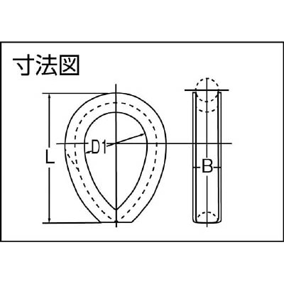 ■トラスコ中山(TRUSCO)　鍛造Ａ型シンブル　１２ｍｍ　TAT012 TAT012