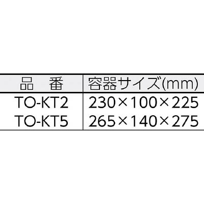 ■トラスコ中山(TRUSCO)　混合計量タンク　５Ｌ用　TOKT5 TOKT5