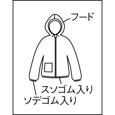 ■トラスコ中山(TRUSCO)　不織布使い捨て保護服　Ｍサイズ　ブルー　TPCMB TPCMB