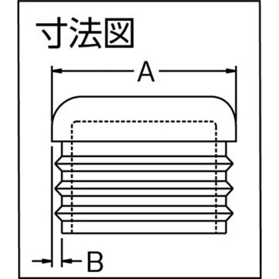 ■トラスコ中山(TRUSCO)　四角パイプインサート　２０ｍｍ　１０個入　TSPI2010 TSPI2010