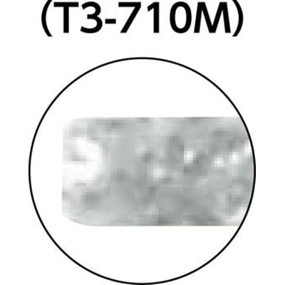 ■トラスコ中山(TRUSCO)　ダイヤモンドインターナルバー円筒先丸　Φ１．０Ｘ刃長６Ｘ軸３ｍｍ　T3710M T3710M