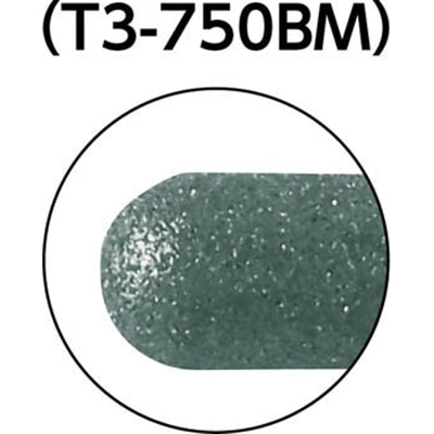 ■トラスコ中山(TRUSCO)　ＣＢＮインターナルバー円筒先丸　Φ５．０Ｘ刃長１０Ｘ軸３ｍｍ　T3750BM T3750BM