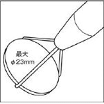 ■トラスコ中山(TRUSCO)　フレキシブル爪キャッチ　５００ｍｍ　TFC500 TFC500